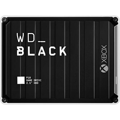 WD_BLACK D10 Game Drive for Xbox One WDBA5G0030BBK - Hard drive - 3 TB - external (portable) - USB 3.2 Gen 1 - black with white trim